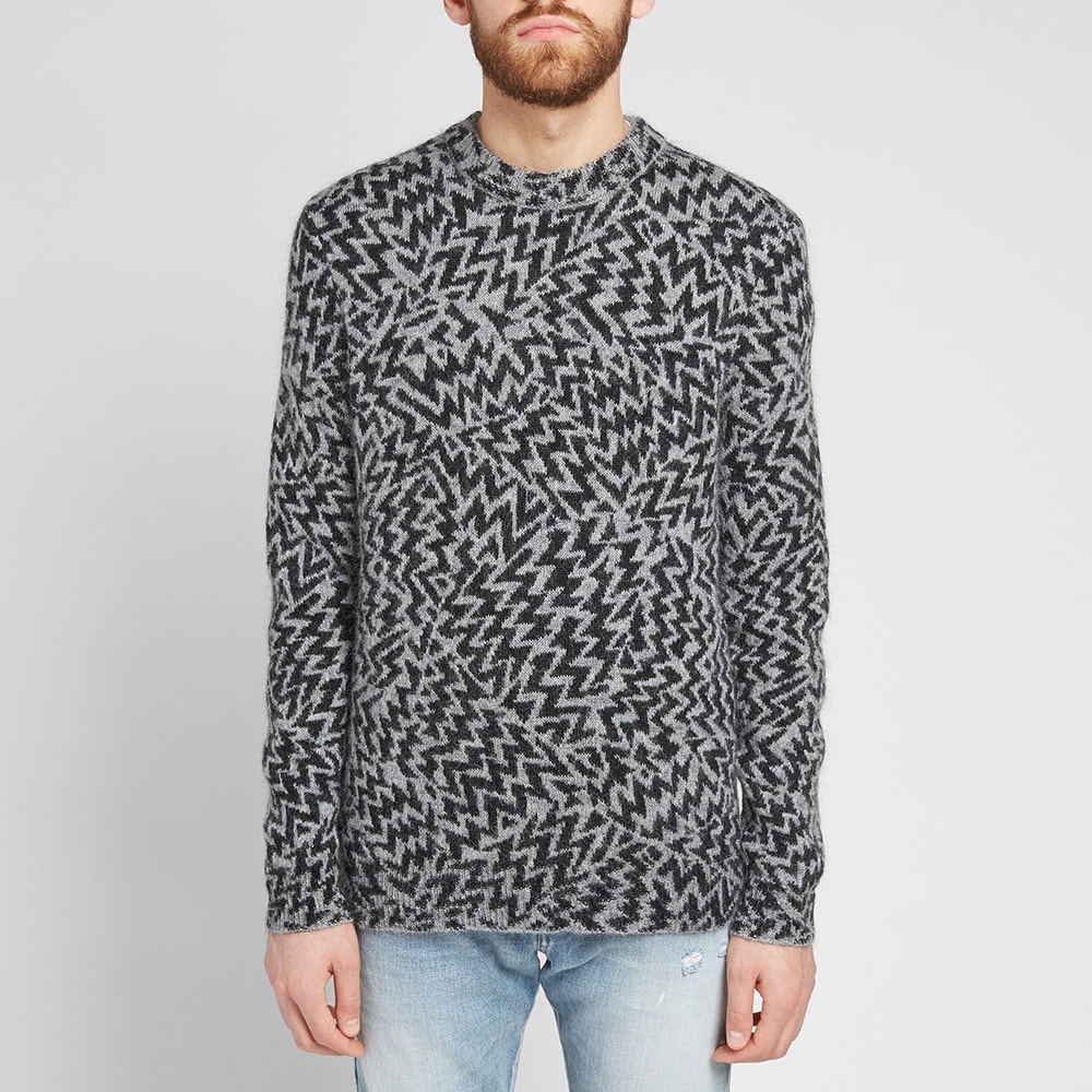 Saint Laurent Jacquard Cosmics Crew Knit - 4