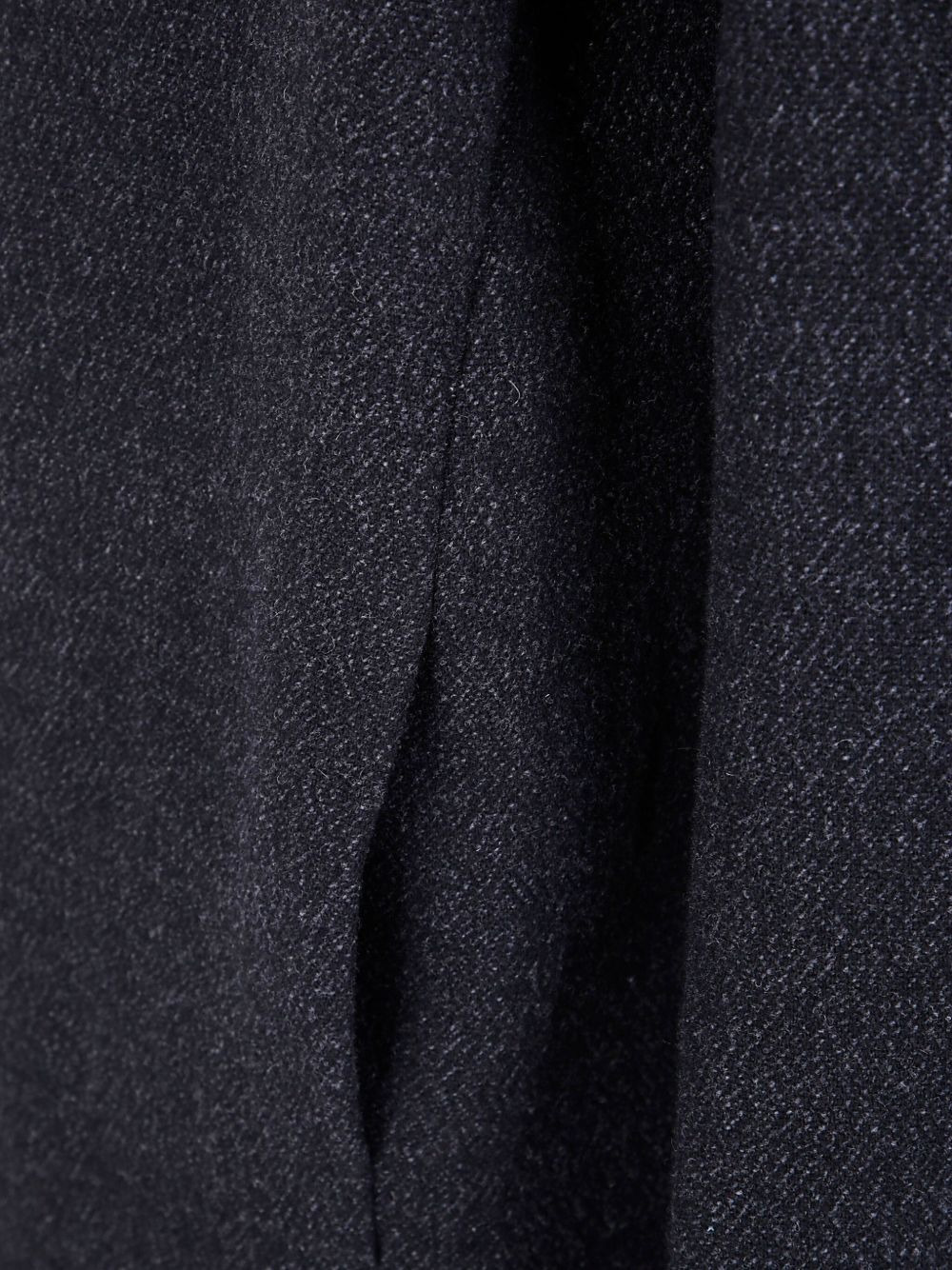 buttoned long-sleeve coat - 3
