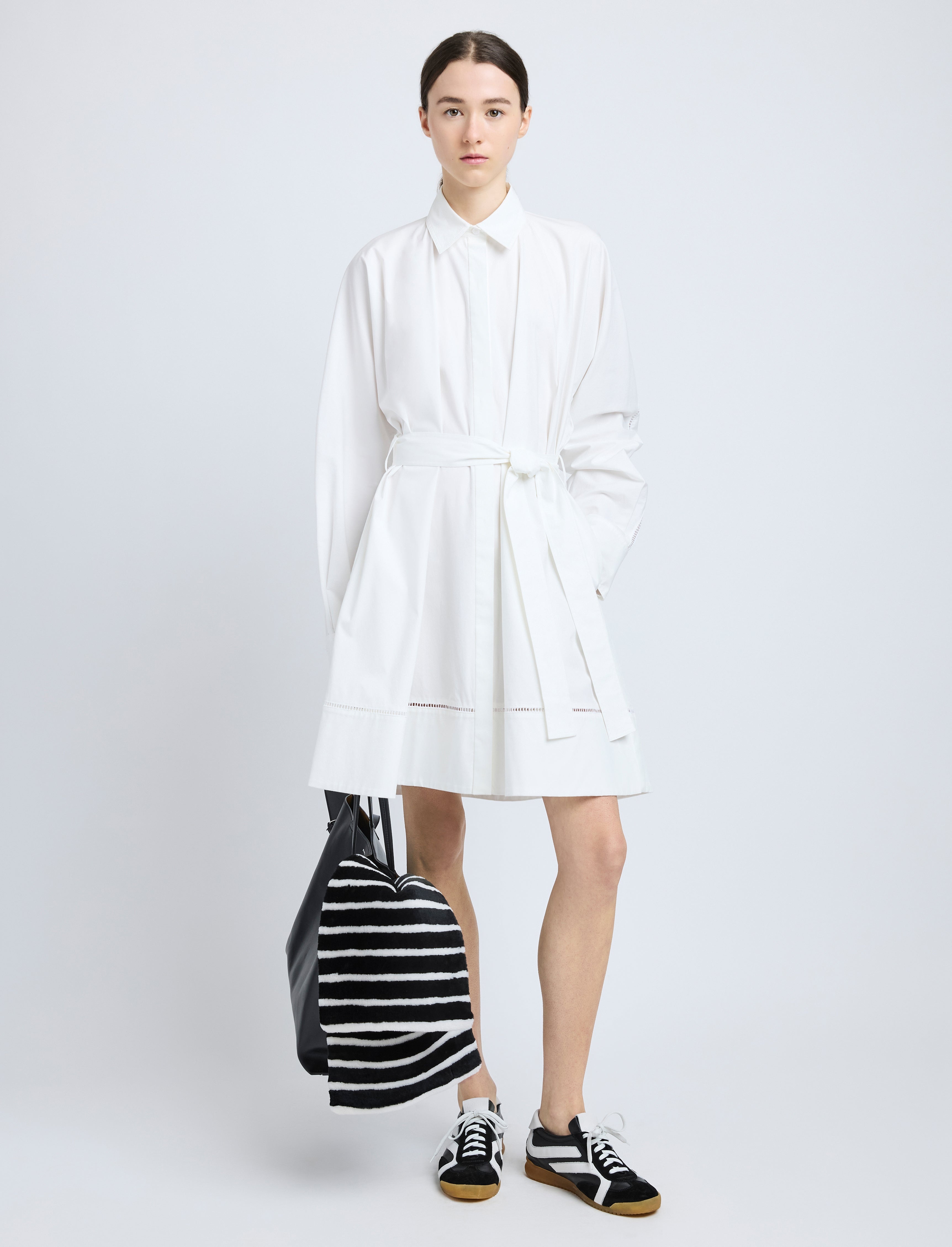 Sammy Dress in Eco Cotton Poplin - 2