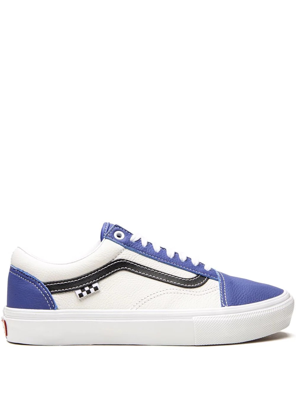 Skate Old Skool "Sport Leather - Blue/White" sneakers - 1