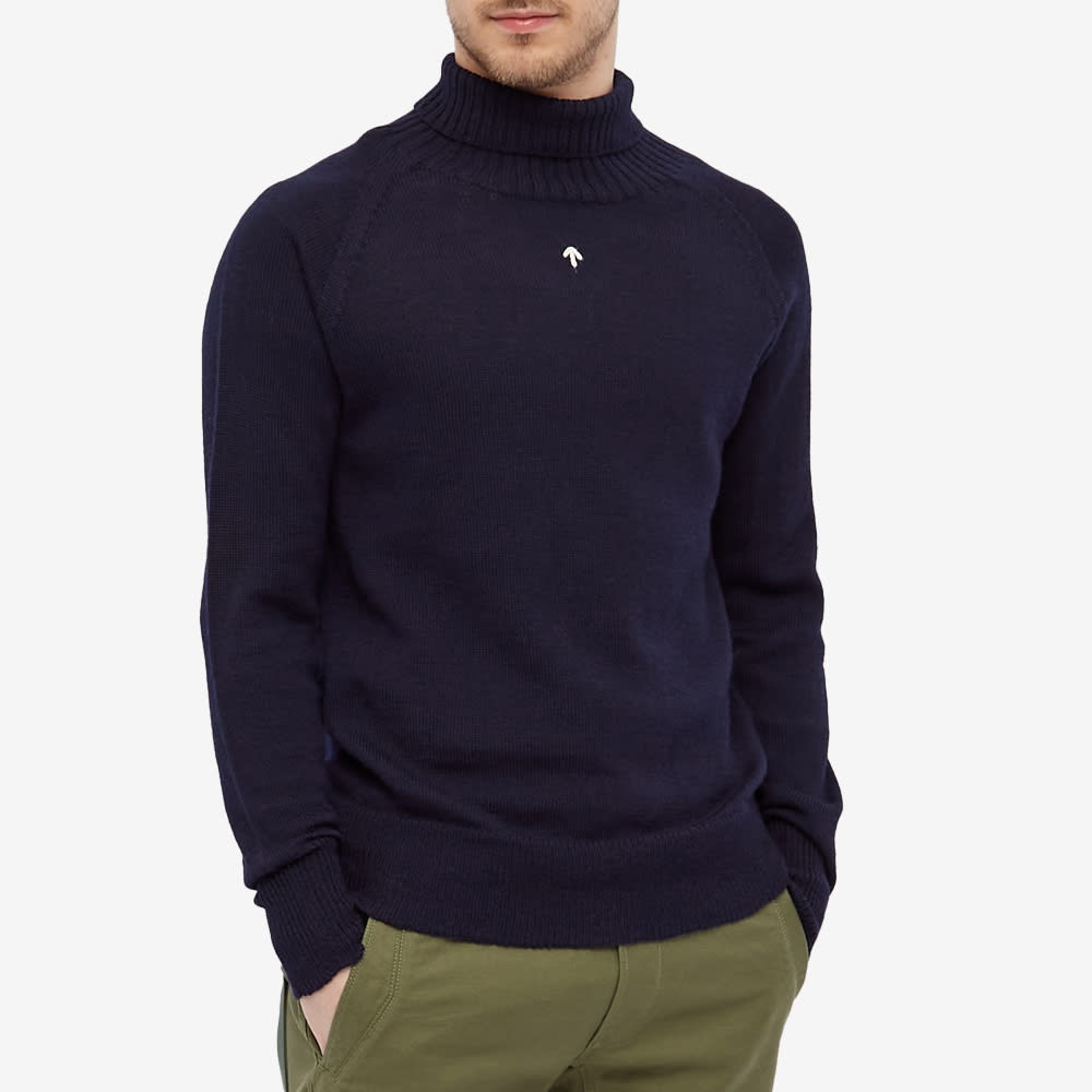 Nigel Cabourn Seamless Rollneck Knit - 4