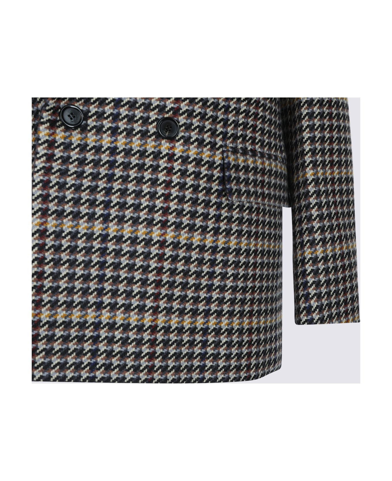 Multicolor Wool Blazer - 4