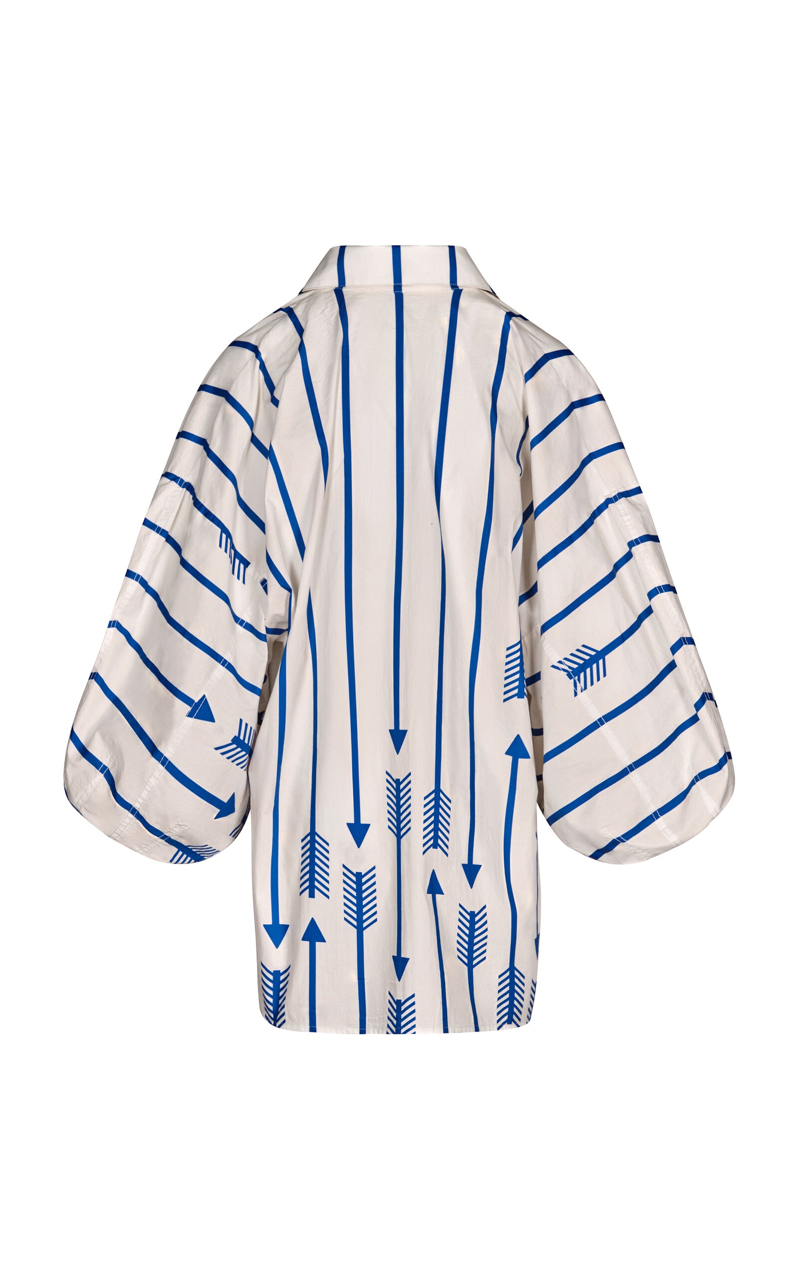 Flechada Striped Cotton Shirt stripe - 5