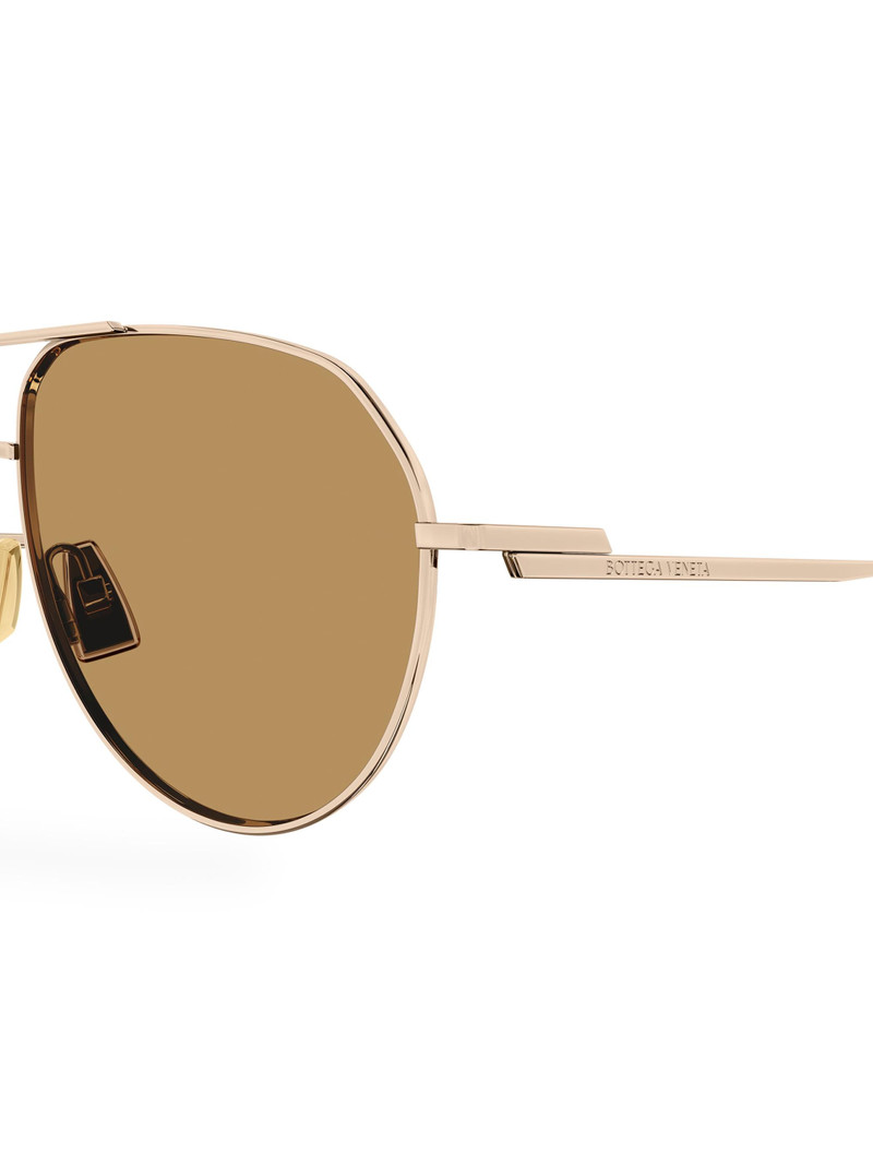 Intrecciato BV1303S 56MM Aviator Sunglasses 4