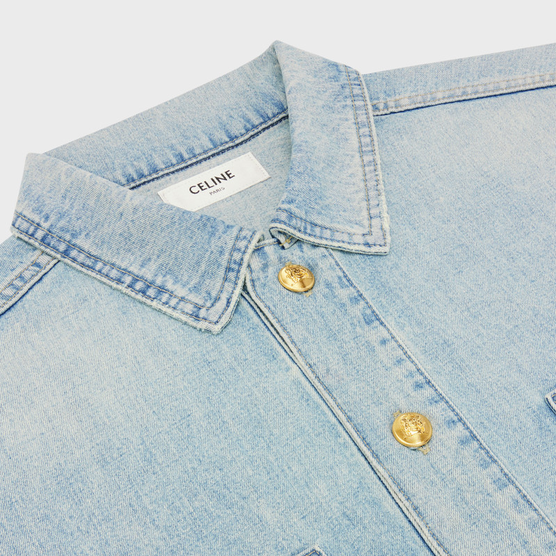 OPEN-COLLAR RIDER WASH SWEATER 3