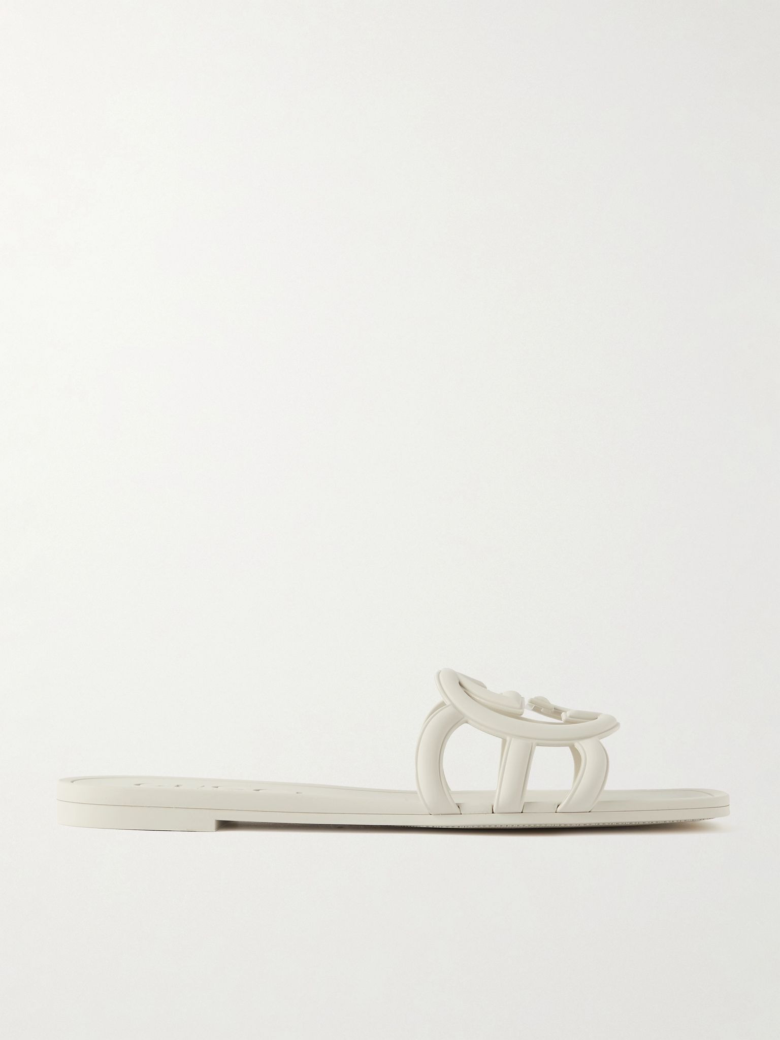 Rubber slides White - 5