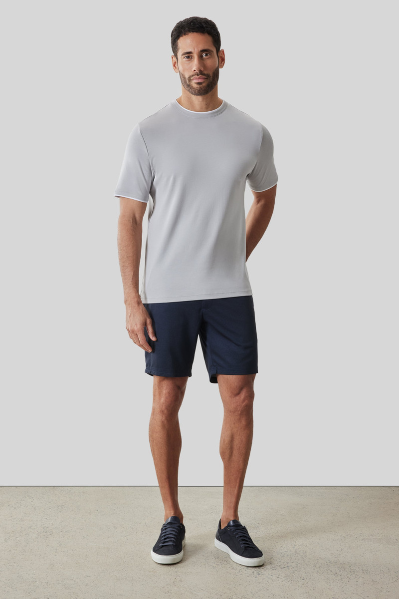 ROBERT BARAKETT The Barakett Tee with Collar Insert outlook