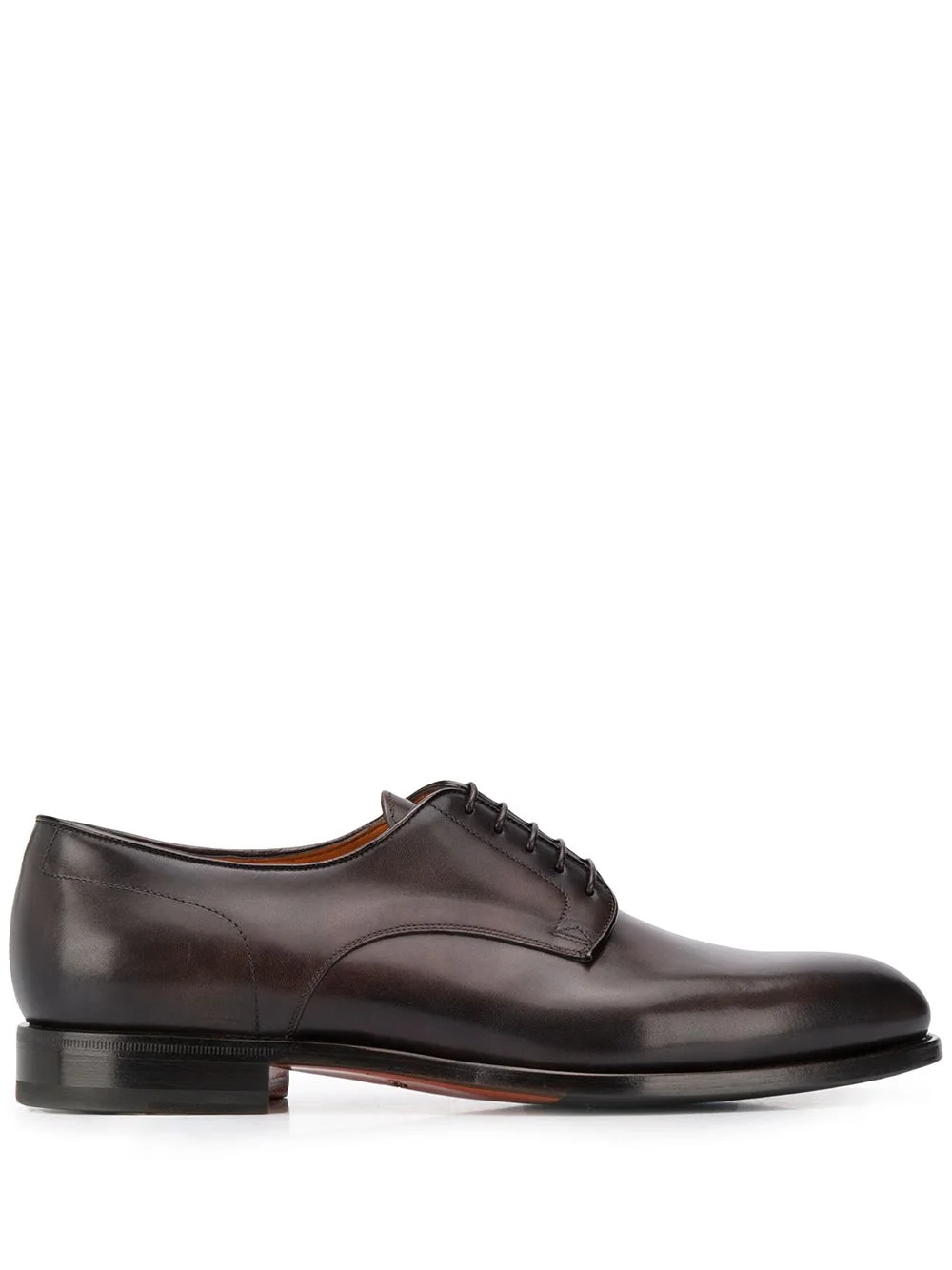 lace-up low-heel derby shoes - 1