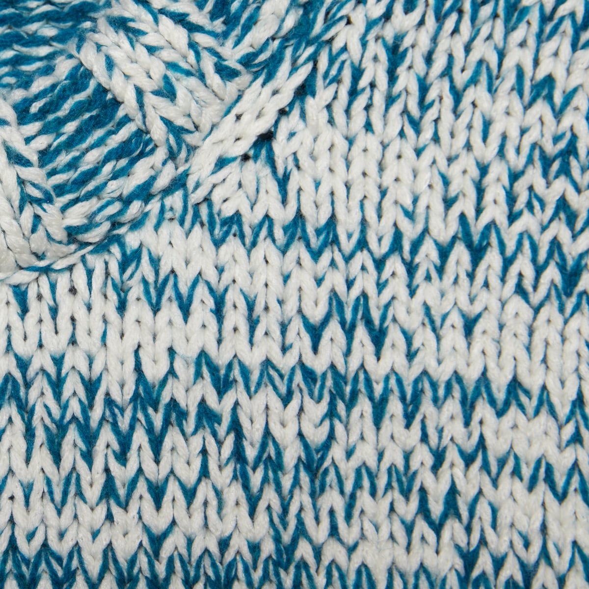 Knit wool sweater with label - 4