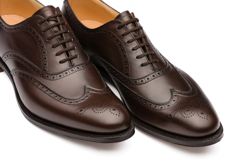 Berlin
Nevada Leather Oxford Brogue Ebony 4