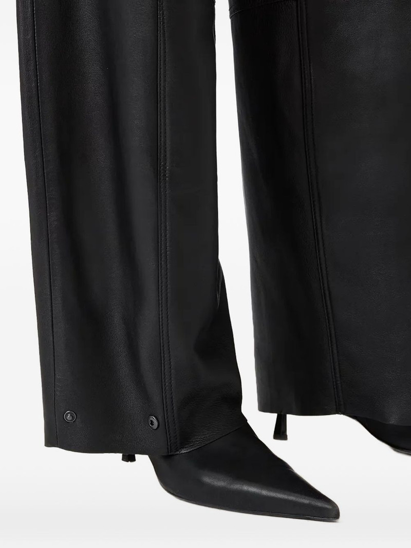 Jett panelled leather trousers 4