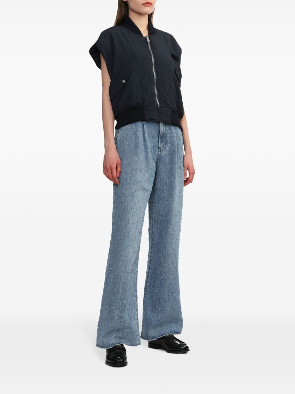 mid-rise straight-leg jeans - 2