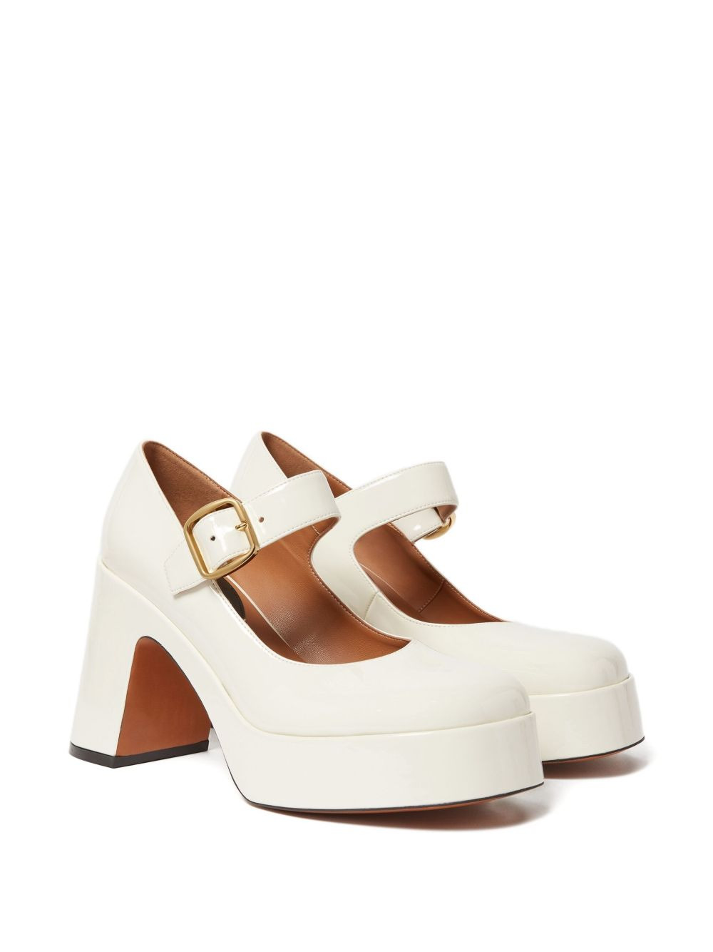 buckle platform pumps - 2