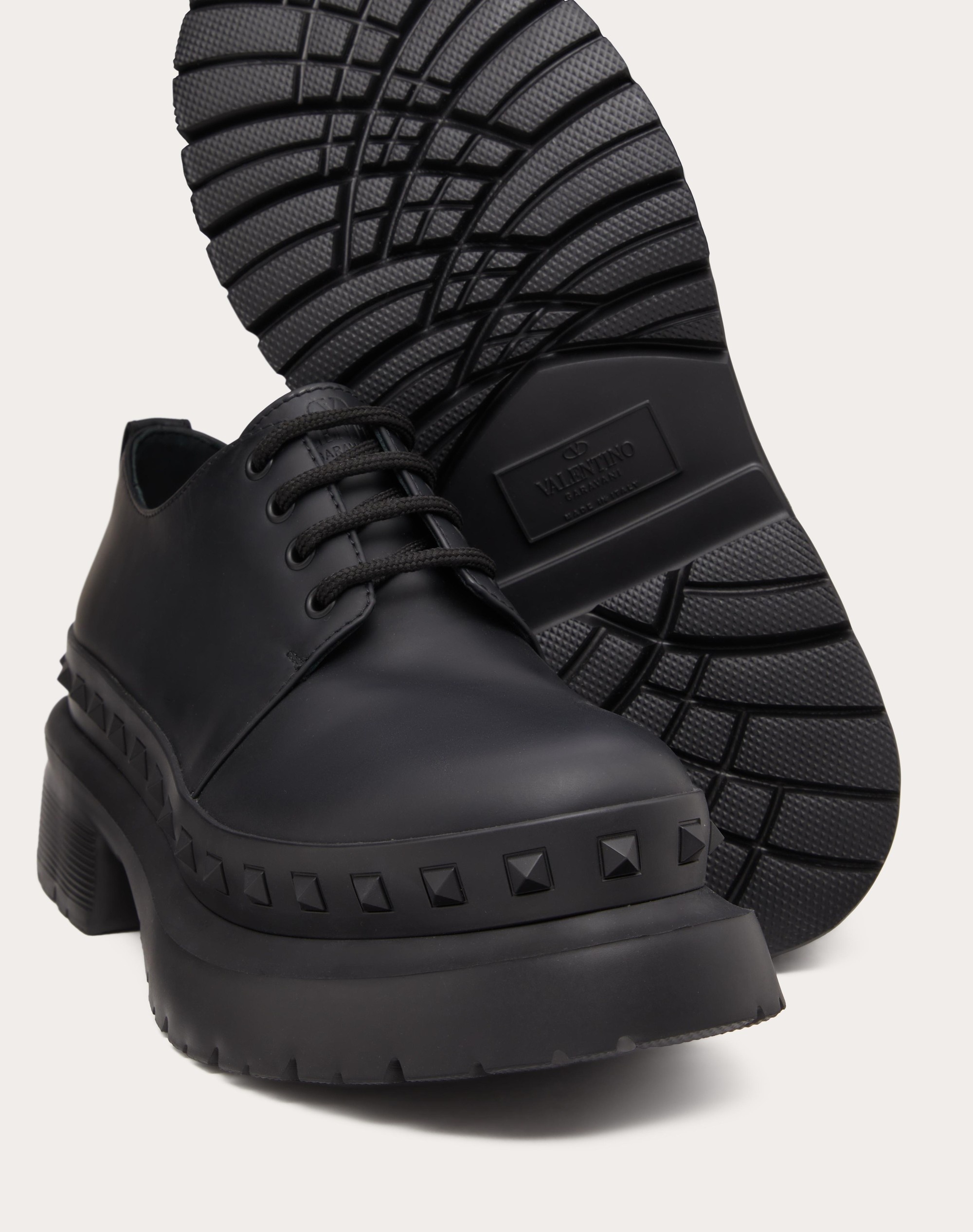 M-WAY ROCKSTUD DERBY IN CALFSKIN - 5