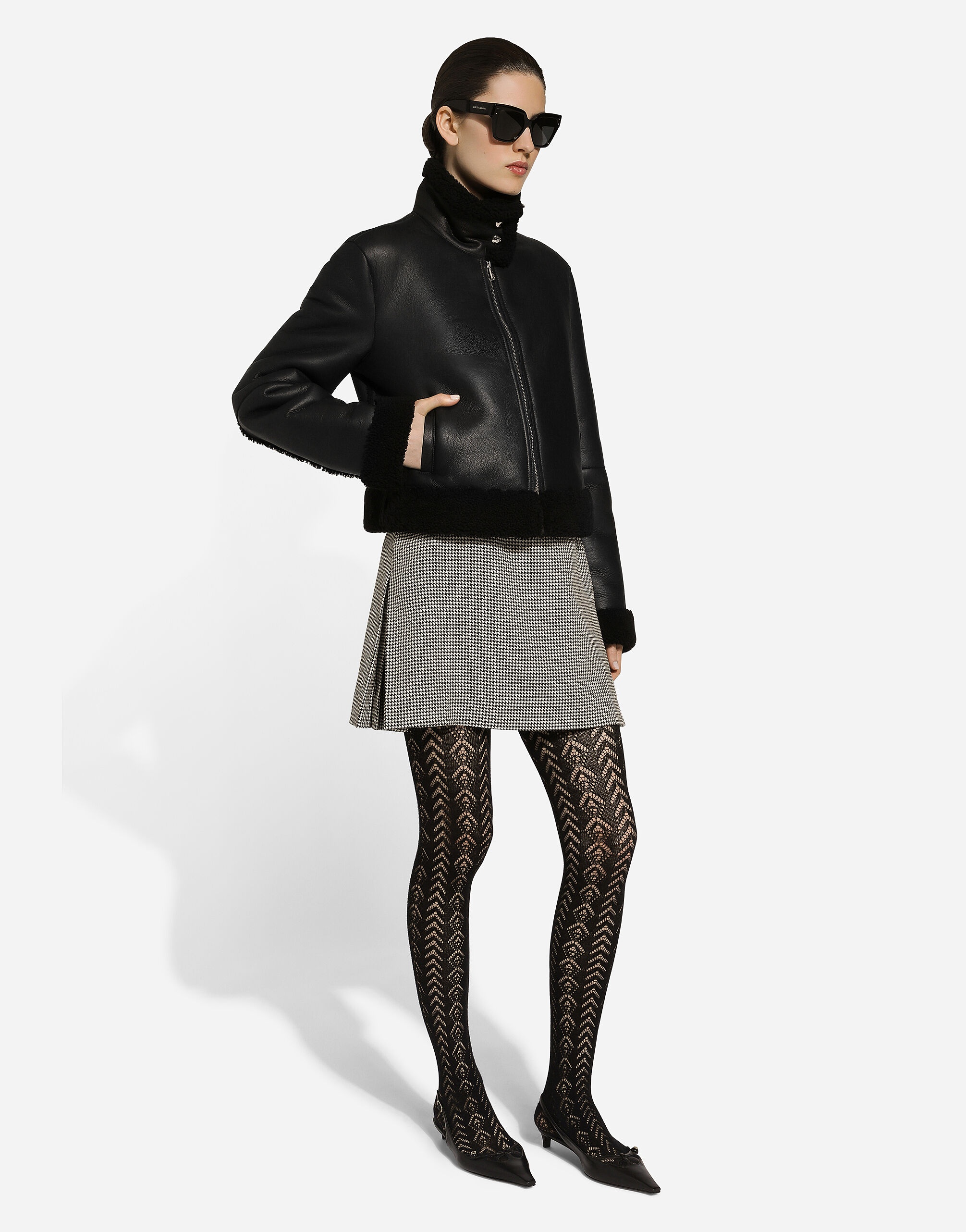 Merino shearling jacket - 5