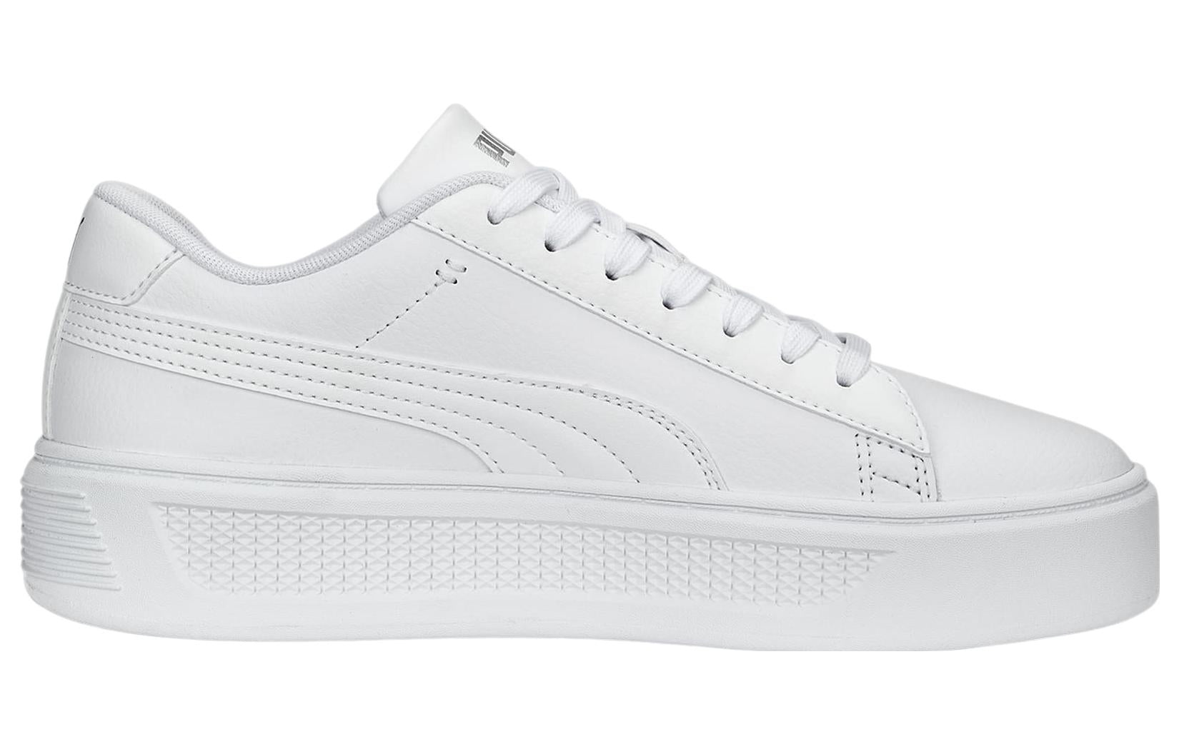 (WMNS) PUMA Smash Platform V3 'White' 390758-01 - 2