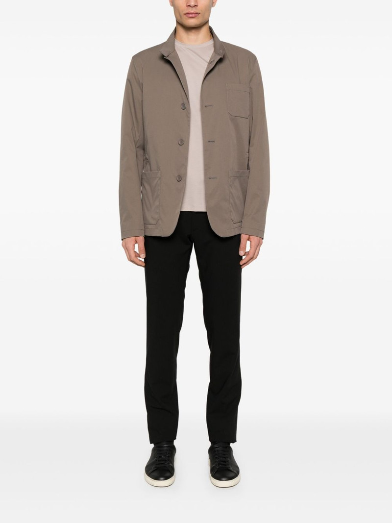 Herno stand-up collar jacket outlook