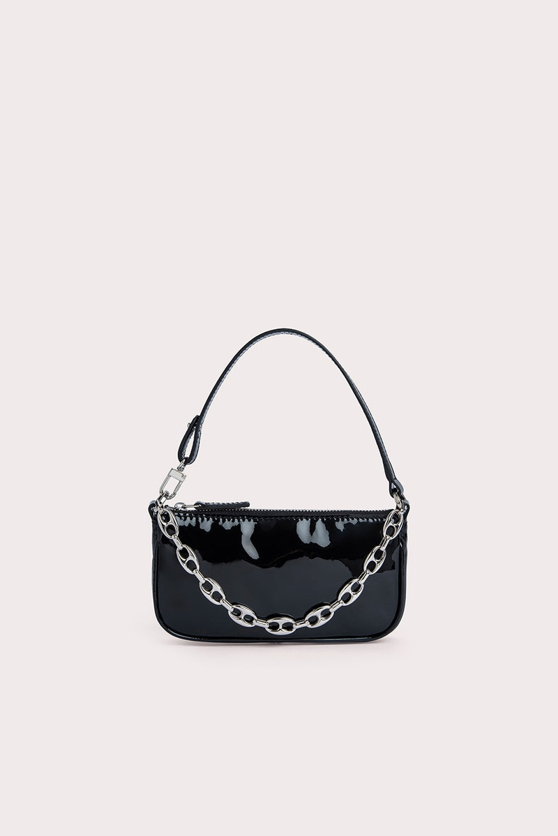 Mini Rachel Black Patent Leather - 1