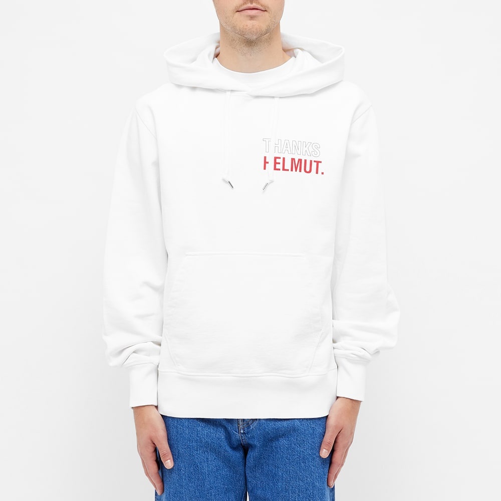 Helmut Lang Logo Thanks Helmut Hoody - 4