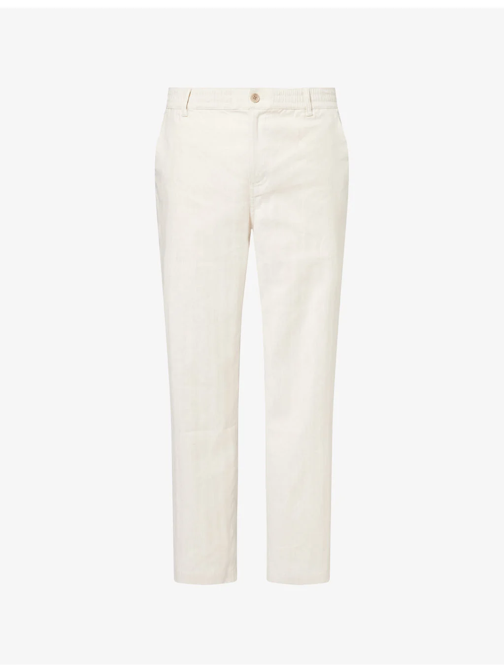 Eberton Straight-Leg Cotton Trousers - 1
