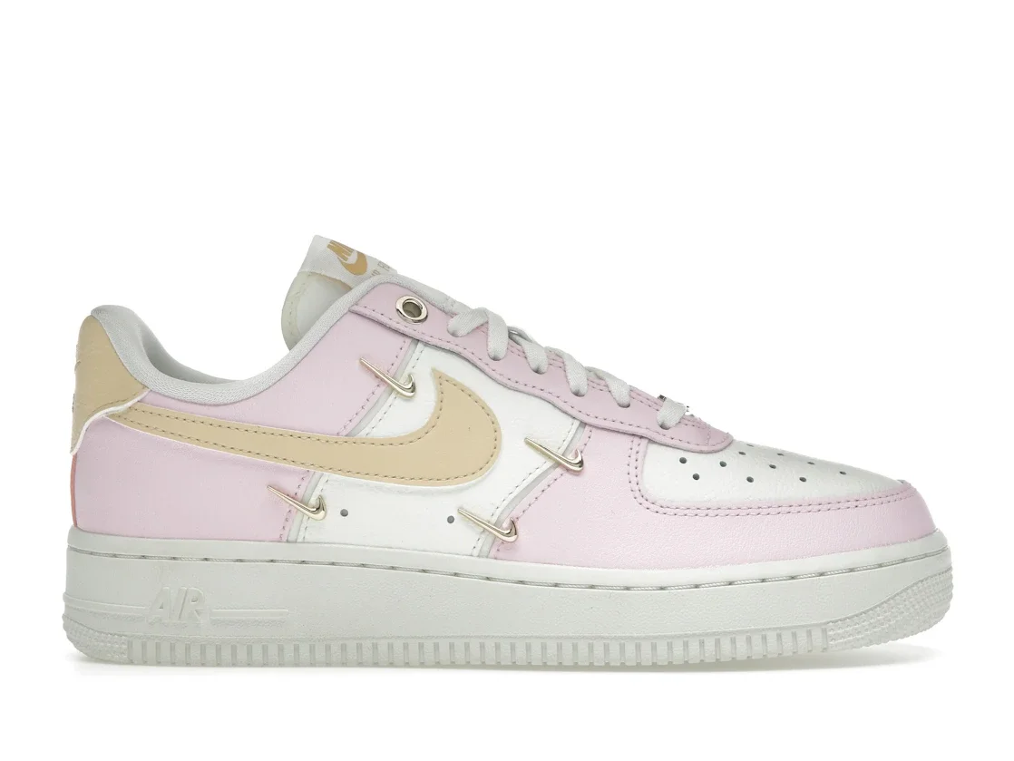 Nike Air Force 1 Low '07 LX Pink Foam Mini Swoosh (Women's) - 1
