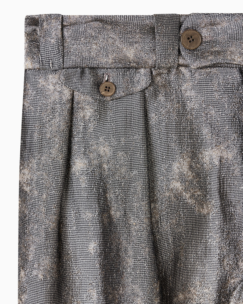 PALAZZO TROUSERS IN FLOWING JACQUARD FABRIC 3