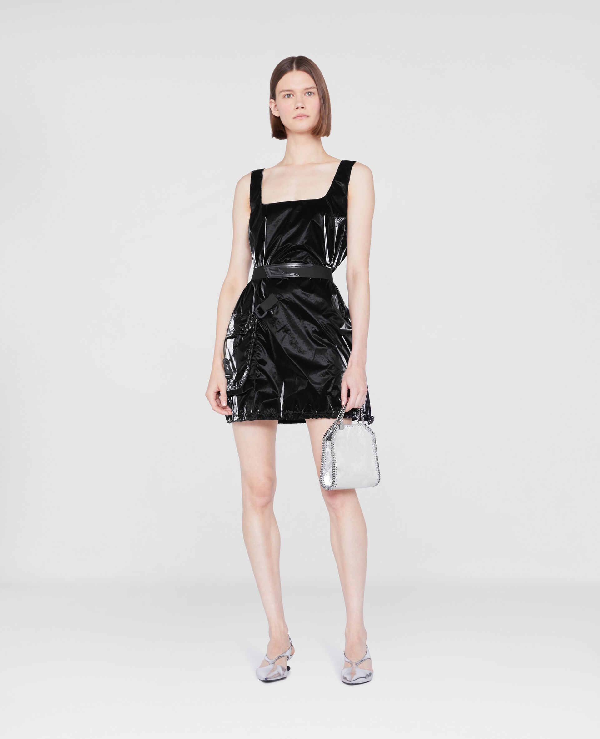 Belted Mini Dress - 2