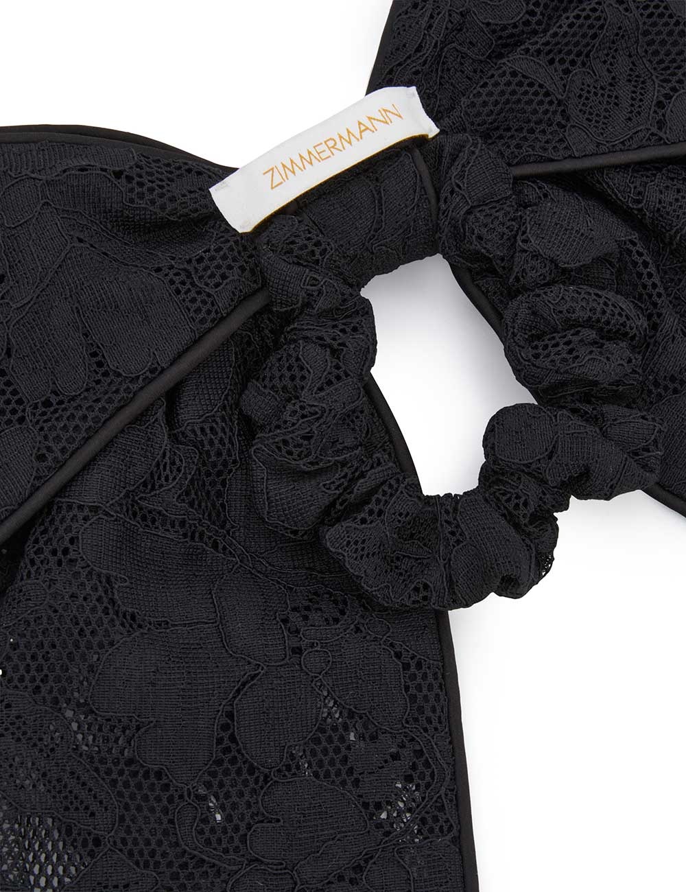 LACE BOW SCRUNCHIE - 3