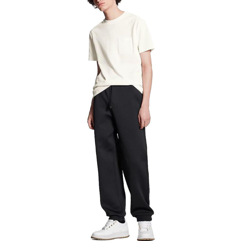 LOUIS VUITTON Half Damier Pocket T-Shirt 'White' 1A7XE9 - 3