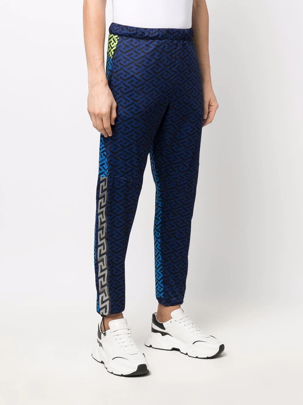 monogram-print track trousers - 3