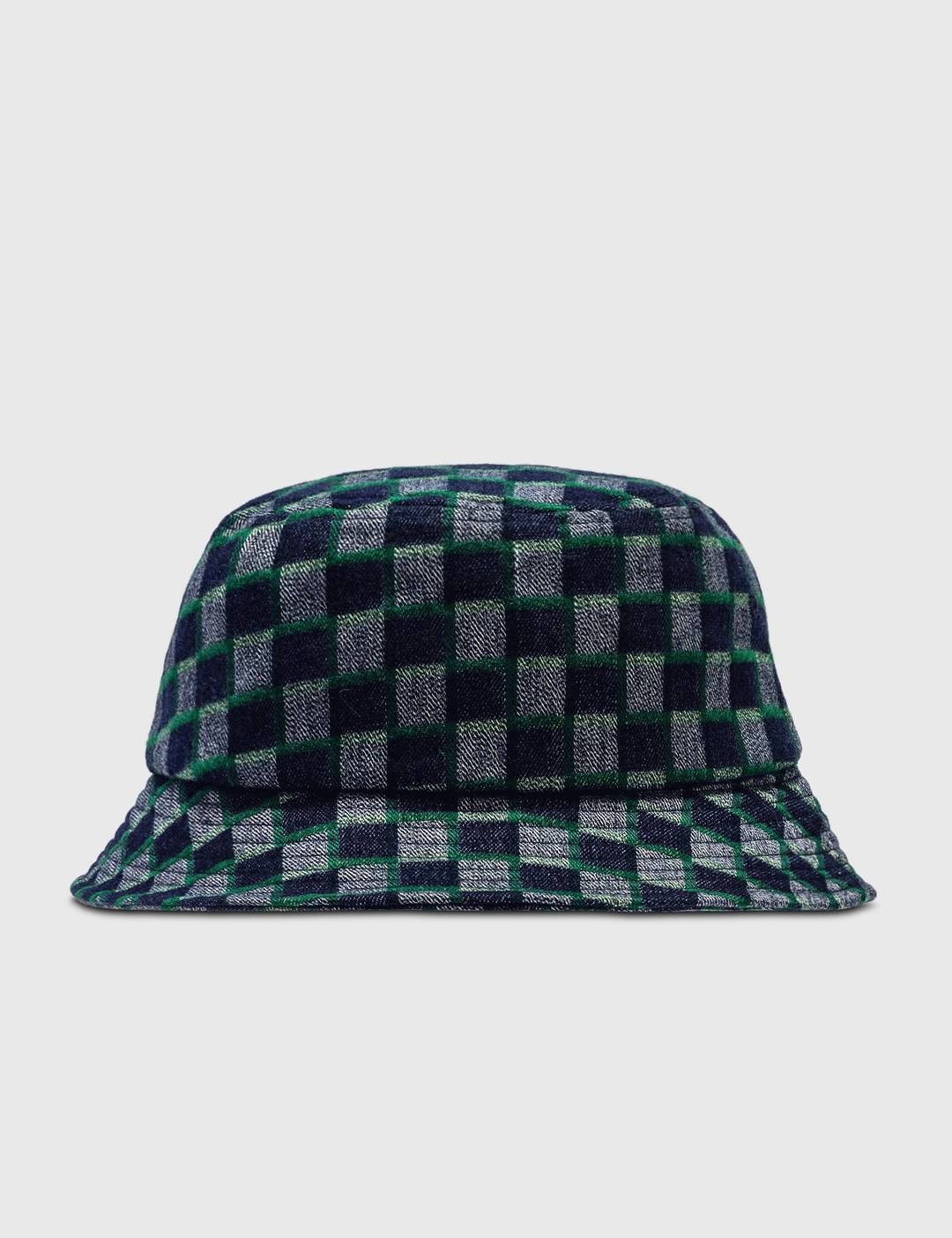 Brent Check Wool Bucket Hat - 4