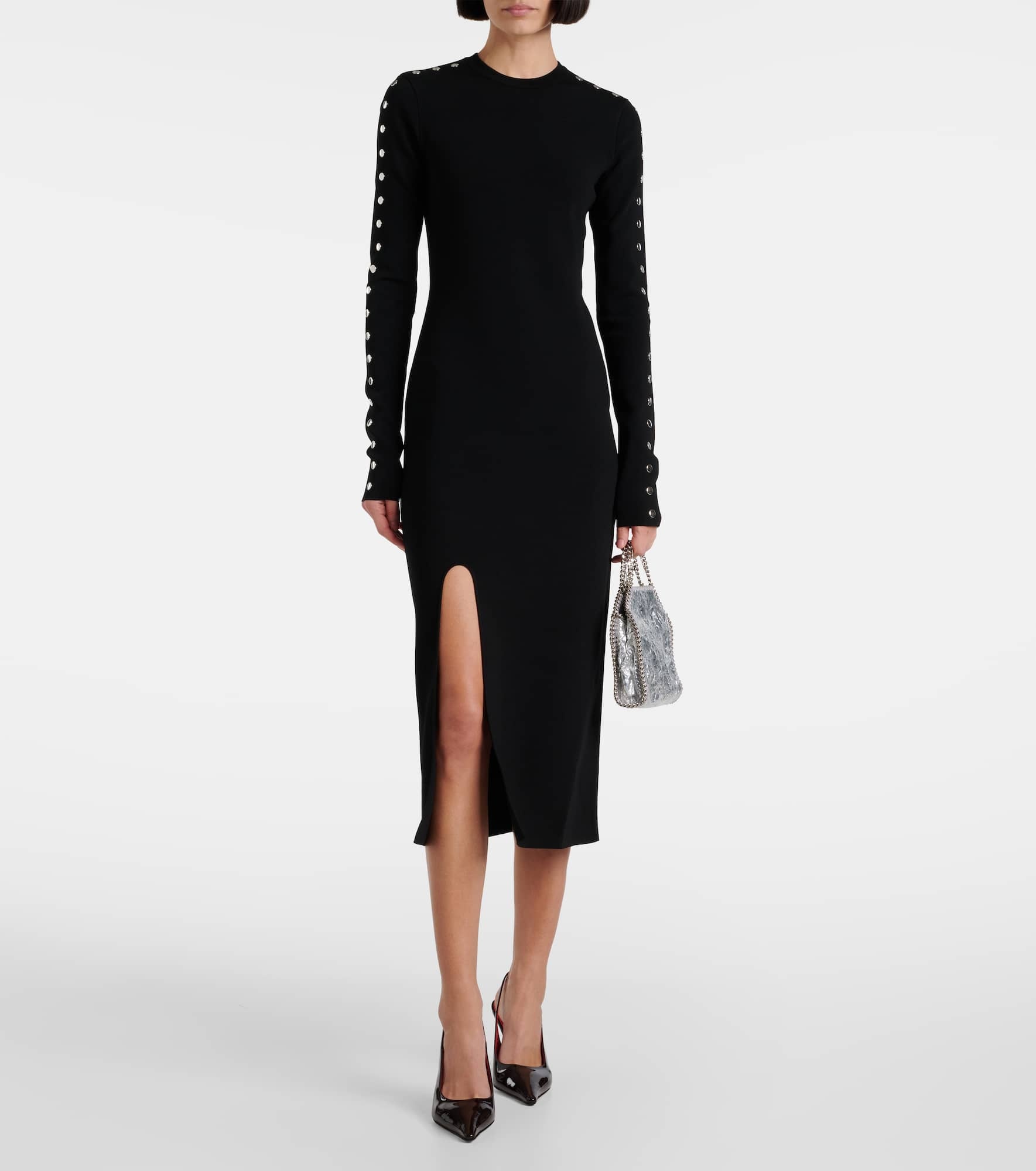 STELLA MCCARTNEY ワンピース Knitted midi dress974191 Stella McCartney Knitted midi dress | mytheresa | REVERSIBLE