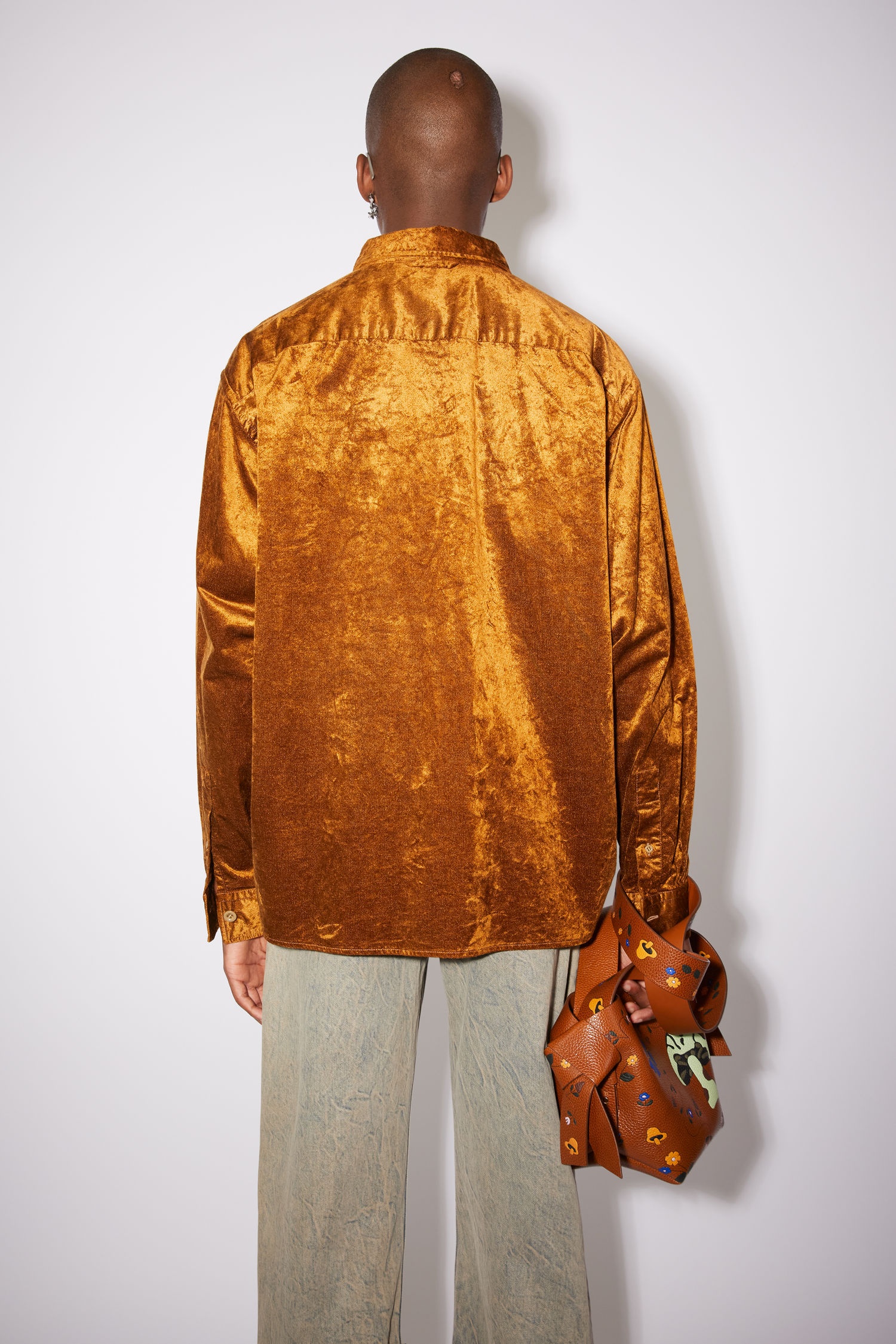 Corduroy shirt - Almond brown - 3