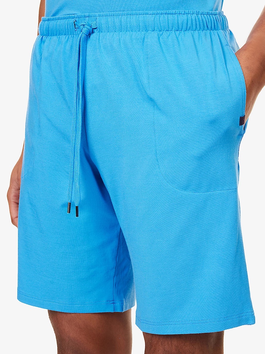 Basel drawstring-waistband stretch-modal shorts - 5