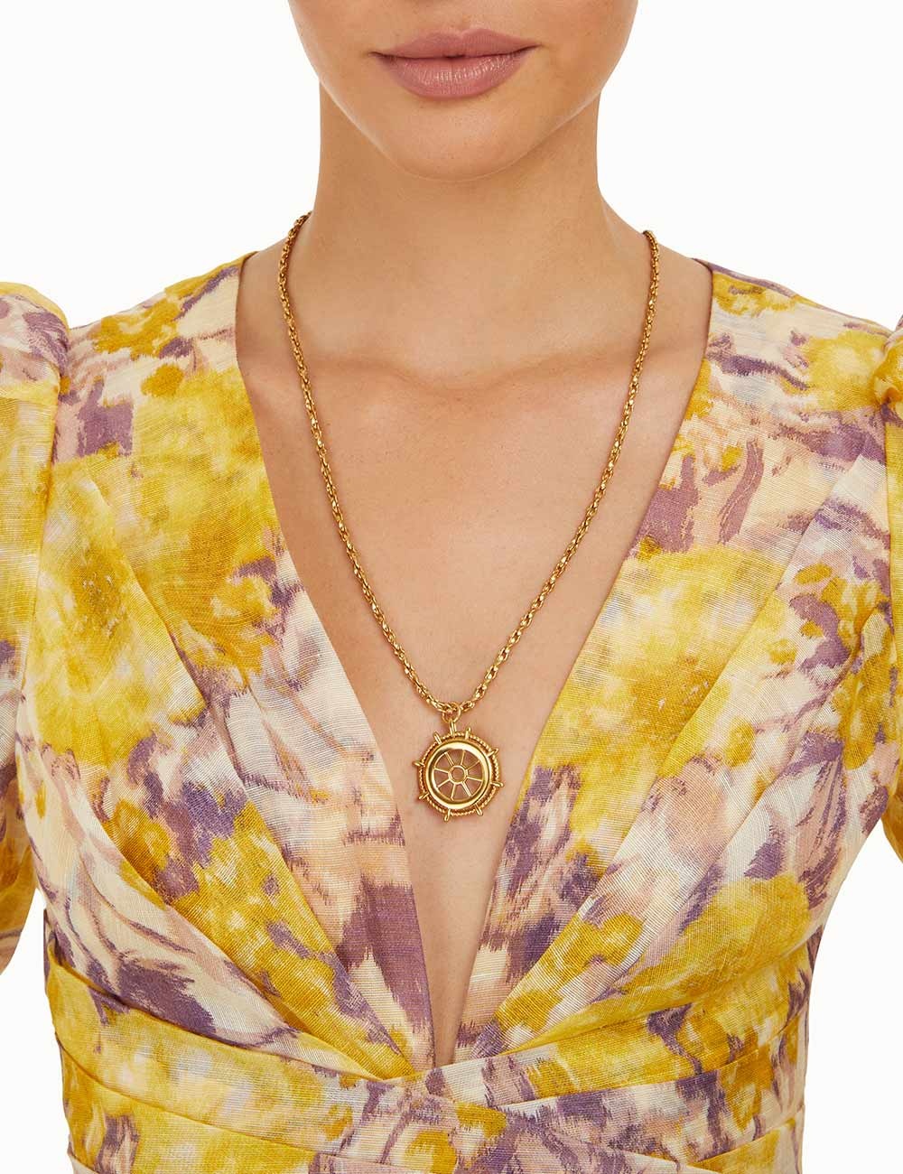 MID LENGTH COIN NECKLACE - 2