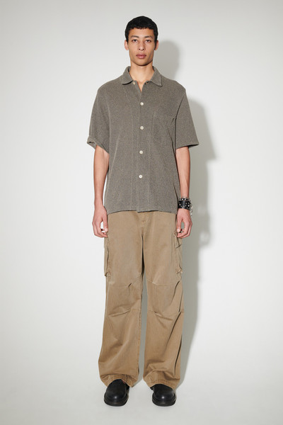 Our Legacy Box Shirt Shortsleeve Muck Boucle outlook