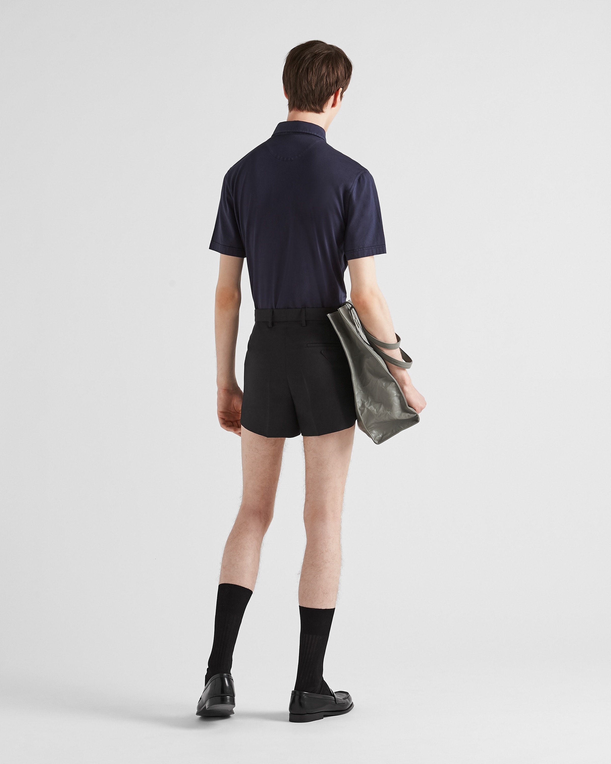 Short-sleeved cotton polo shirt - 5