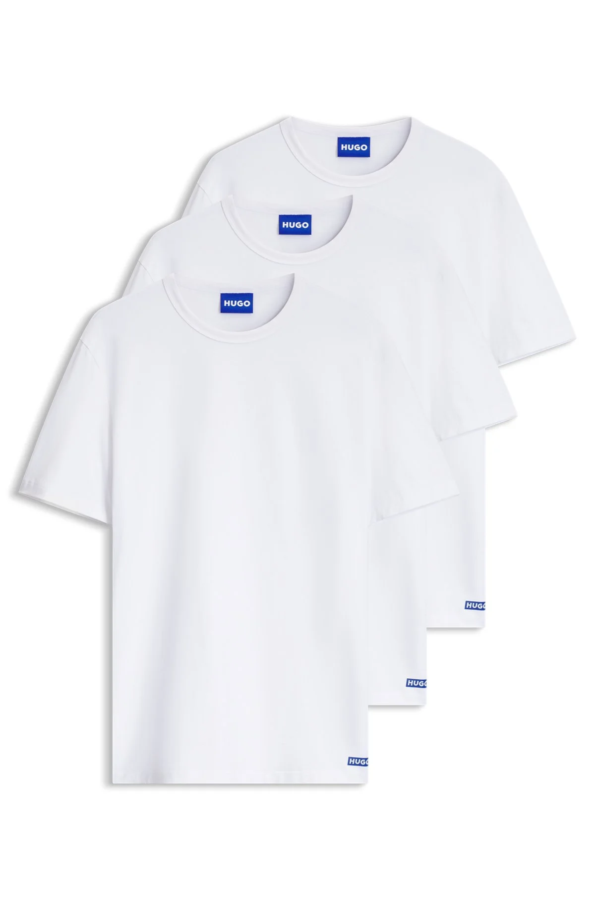 THREE-PACK OF LOGO-PRINT COTTON T-SHIRTS - 1