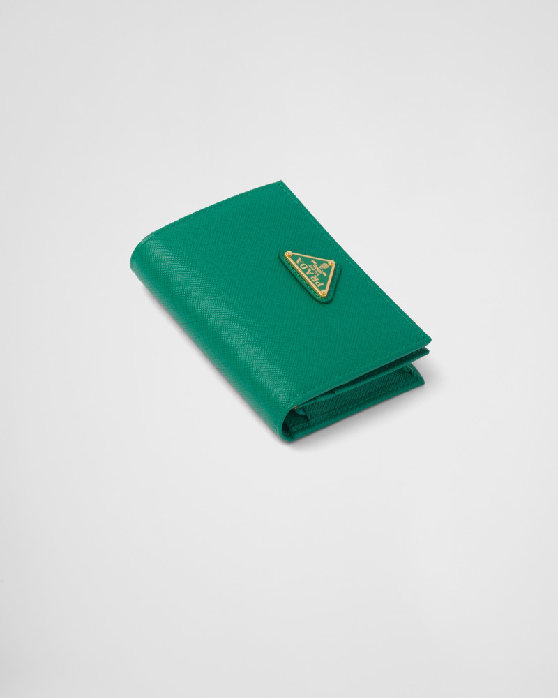 Prada Small Saffiano Leather Wallet outlook