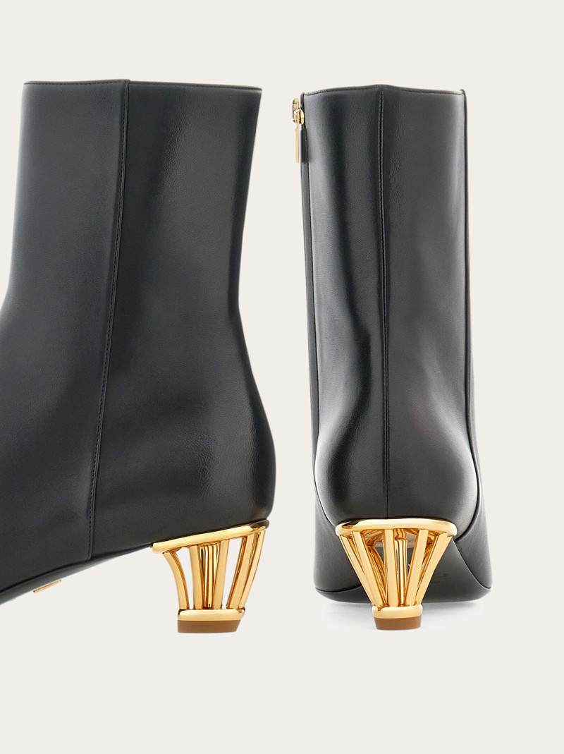 Cage heel ankle boot 7