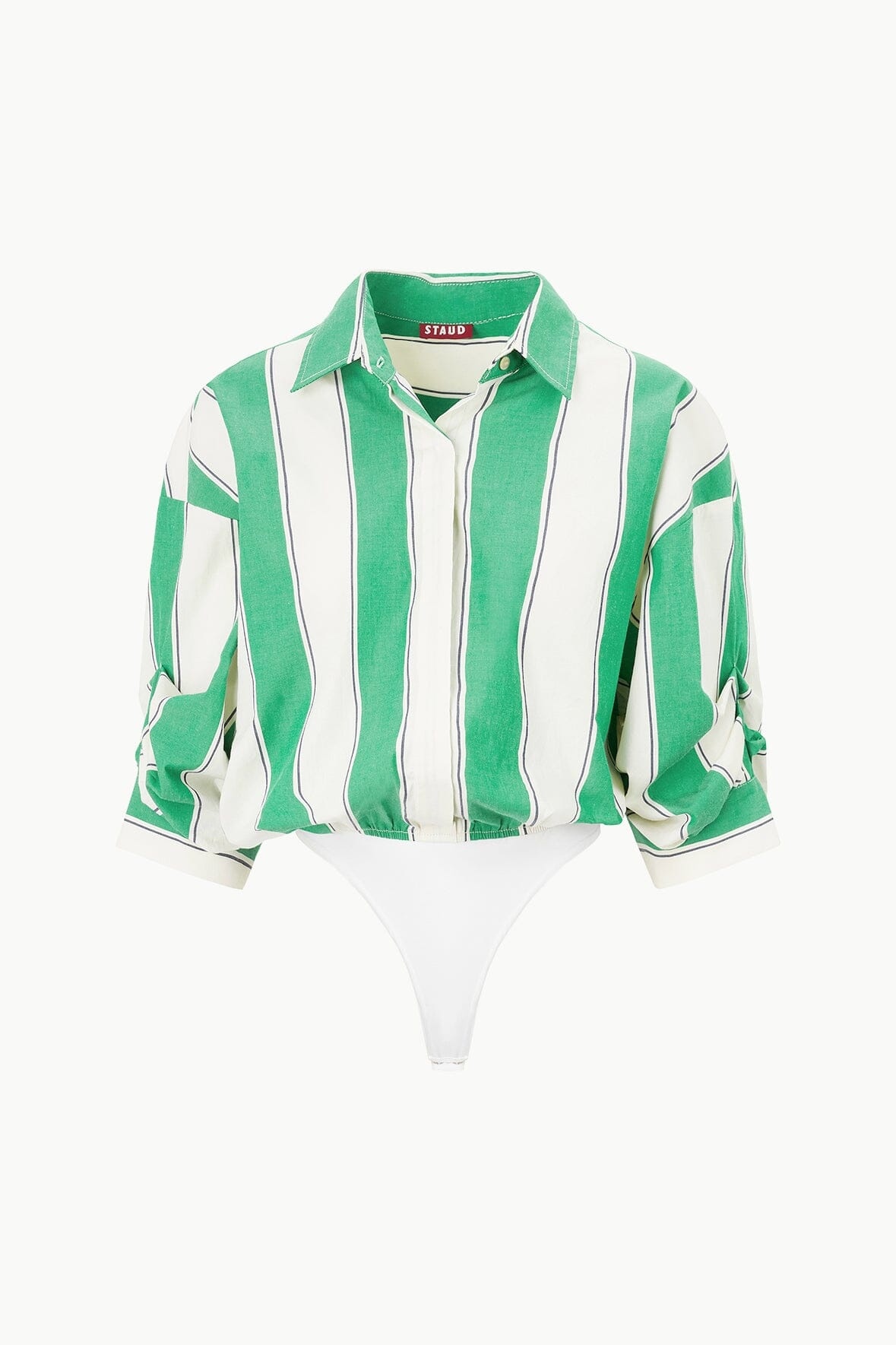 STAUD TRAVERSE BODYSUIT BUNGALOW STRIPE - 1