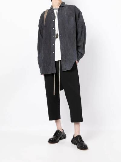 Forme D'Expression oversized button-up shirt outlook