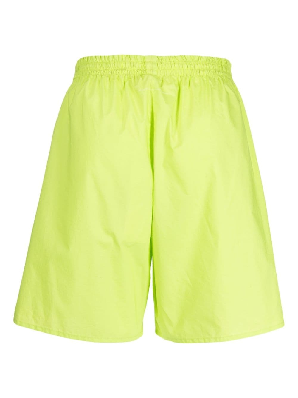 numbers-embroidered elasticated-waist shorts - 2