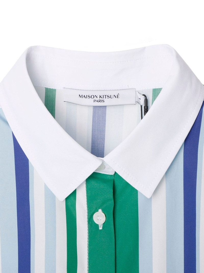 Maison Kitsuné striped shirt outlook
