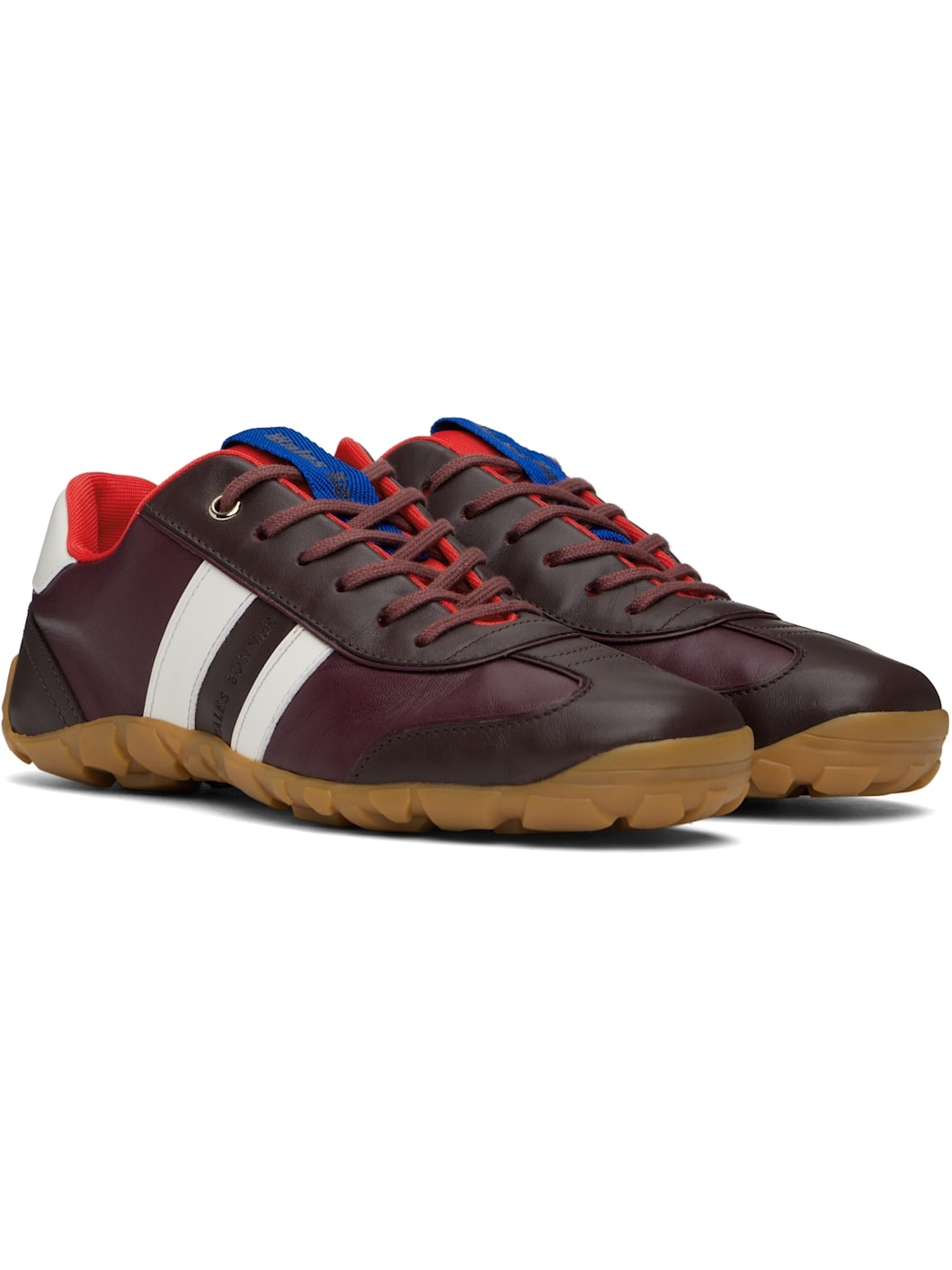 Burgundy 'The Cadence' Sneakers - 4
