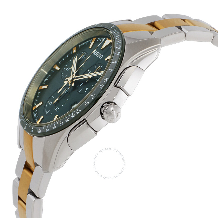 Rado - Rado Hyperchrome Chronograph Quartz Green Dial Men's Watch R32259323 - 2