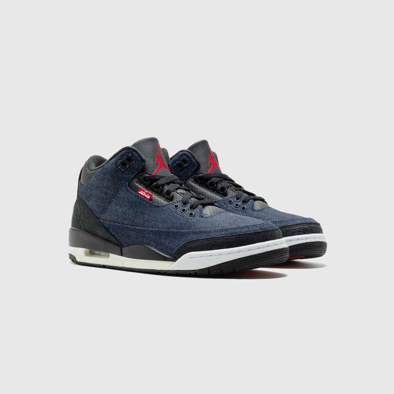 Jordan AIR JORDAN 3 X LEVI'S "INDIGO & GYM RED" outlook
