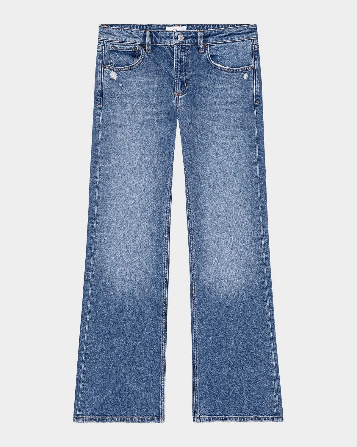 Fremont Low-Rise Bootcut Jeans - 1
