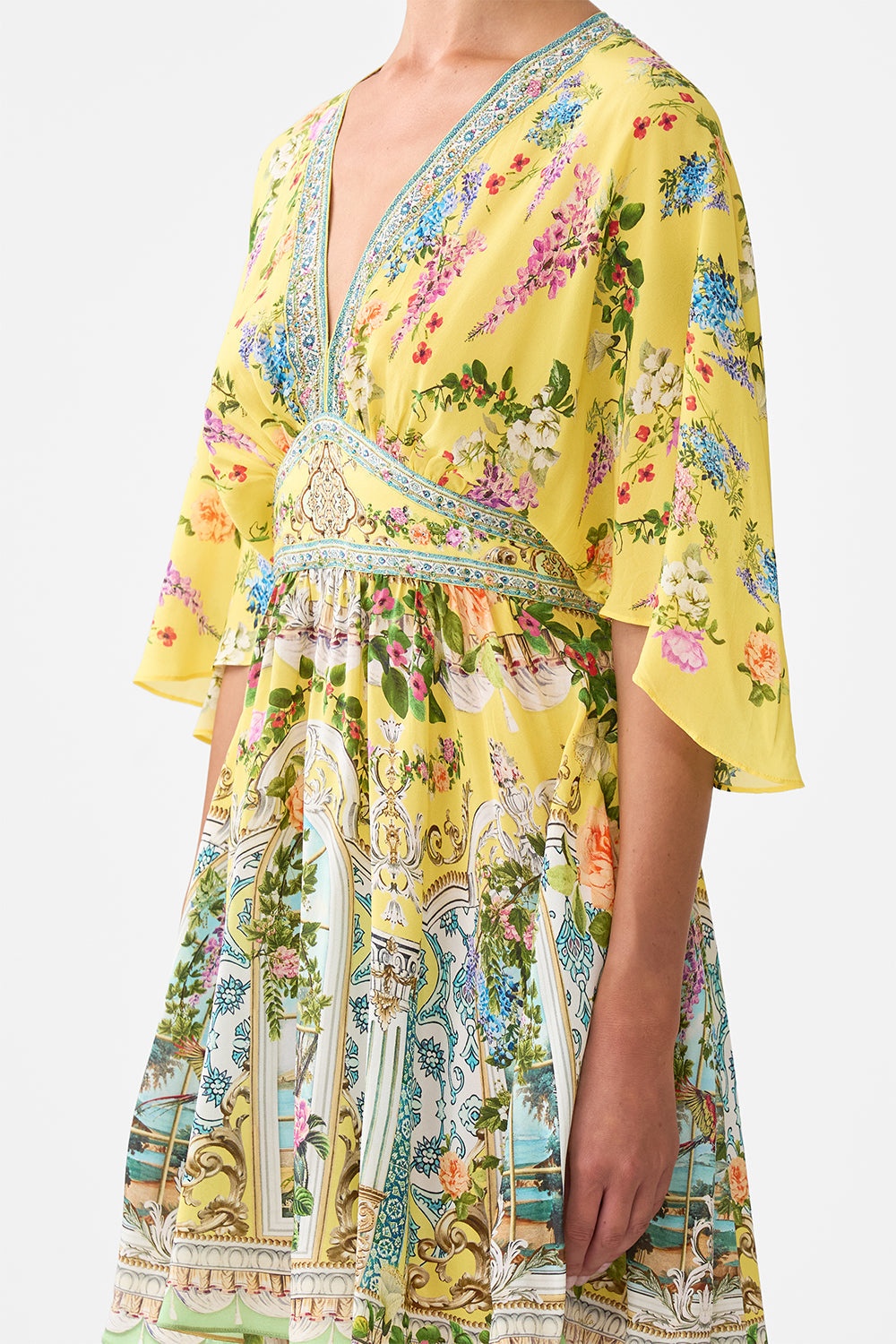 SHORT WAISTED DRESS - 5