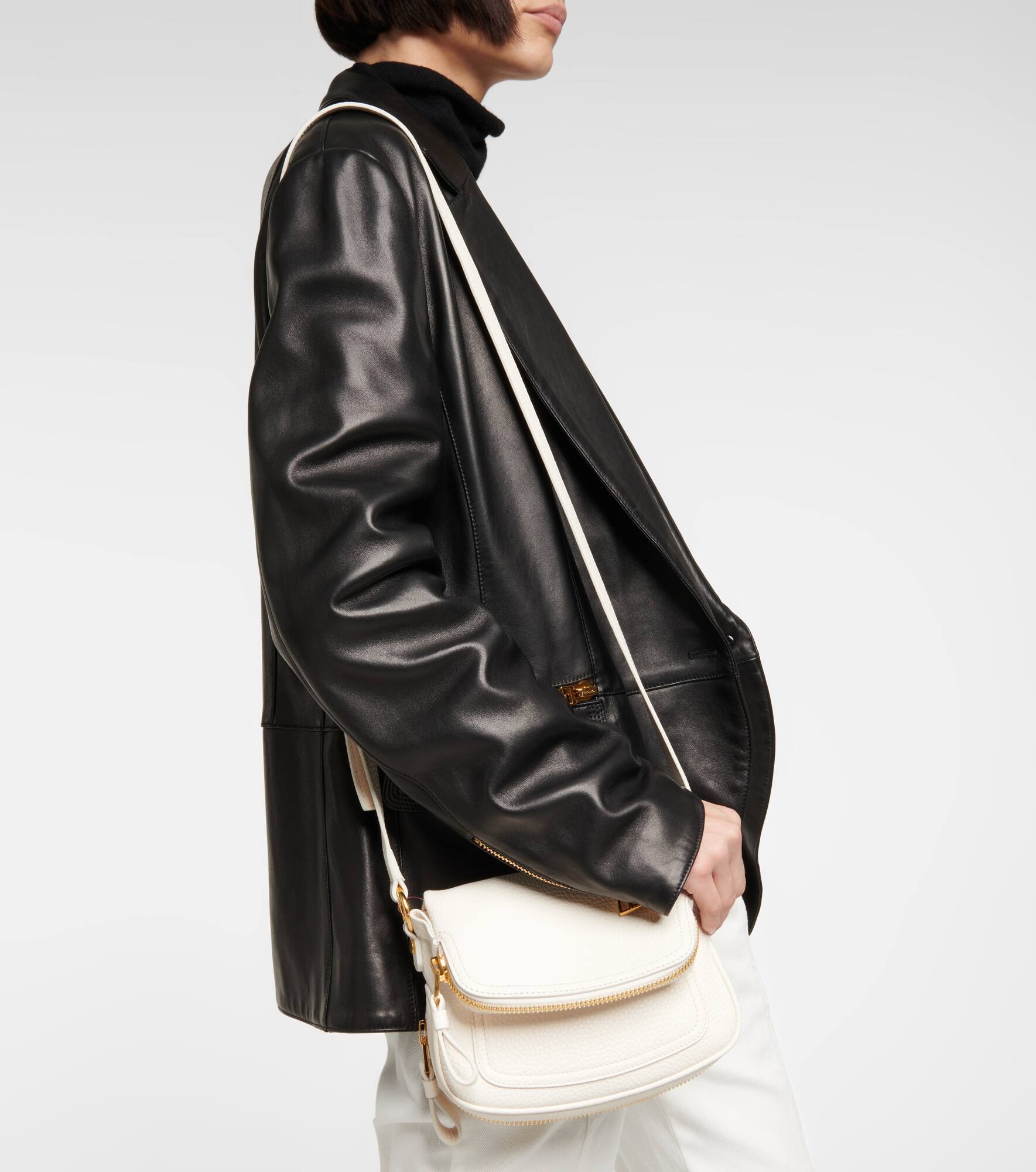 Jennifer Mini leather shoulder bag - 6